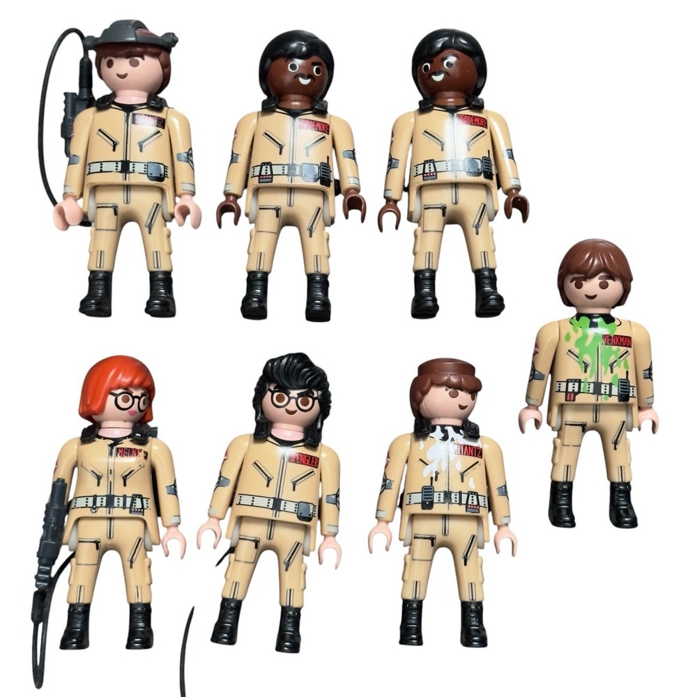 Playmobil Ghostbusters Action Figure Bundle Lot